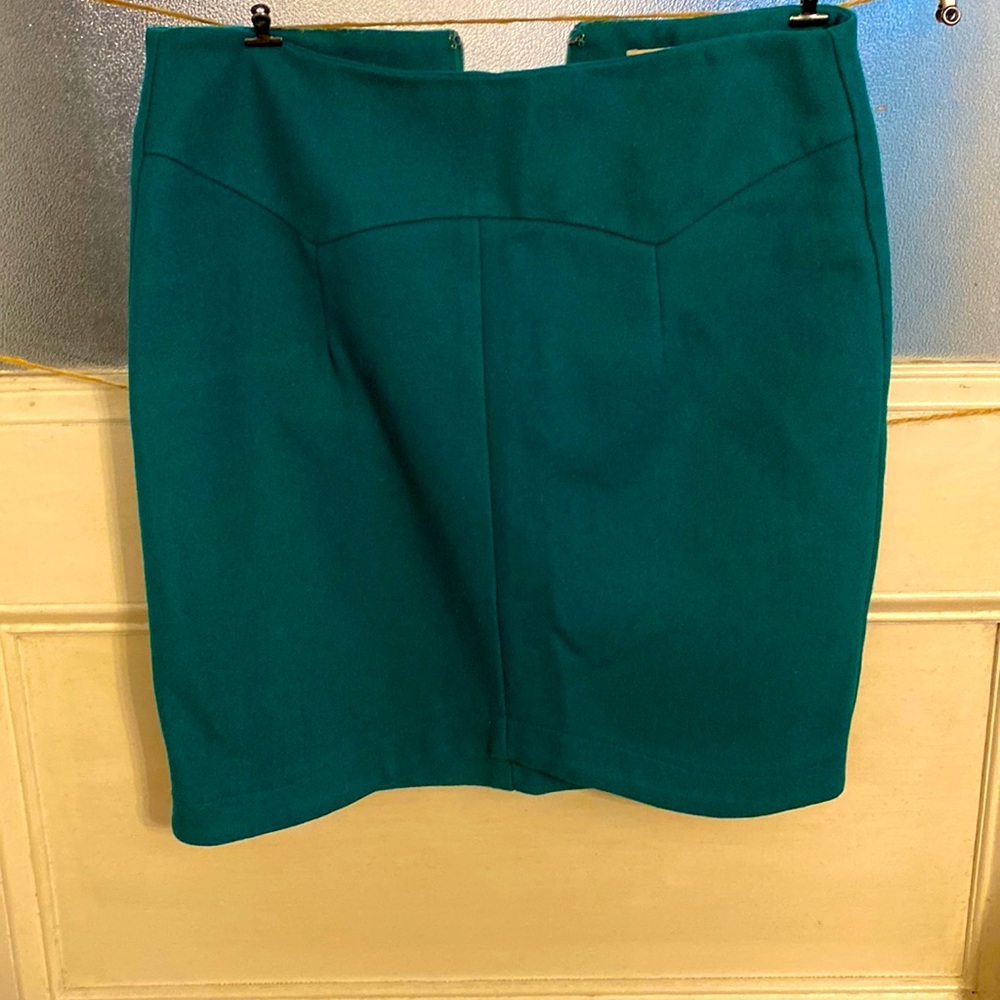 Woolen mini skirt (Australian designer)